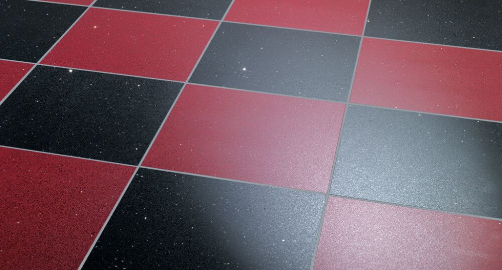 Põrandaplaat Starlight Quarz 30 x 30 cm Punane