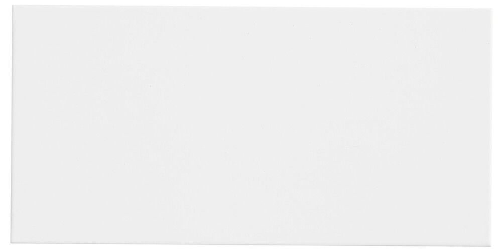 Seinaplaat Concept matt valge 20 x 40 cm