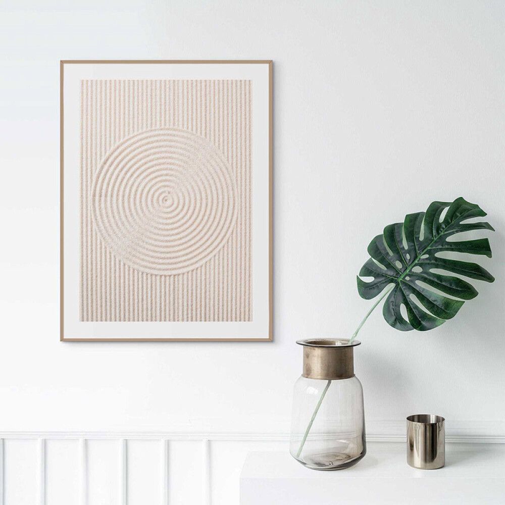 Sisustuspilt Reinders Slimframe Sandy Cirkels 30 x 30 cm