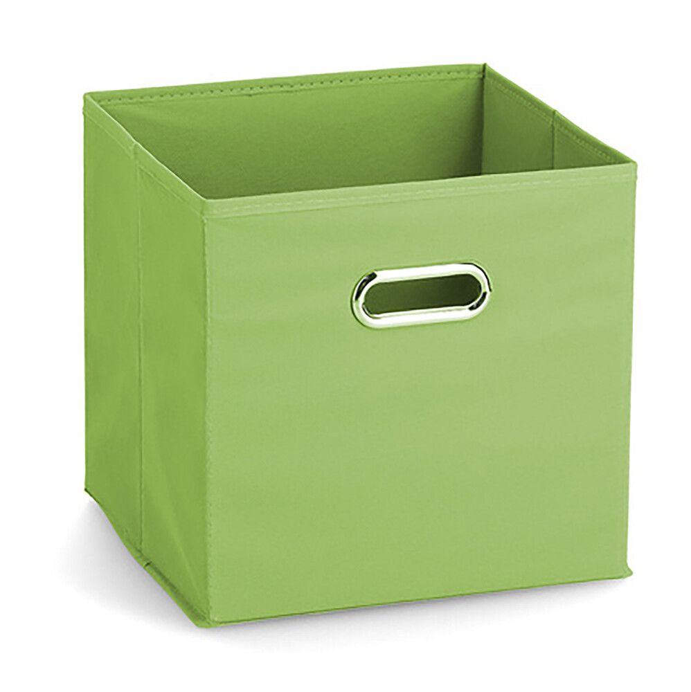 Kangast säilituskast Zeller 28 x 28 x 28 cm, roheline