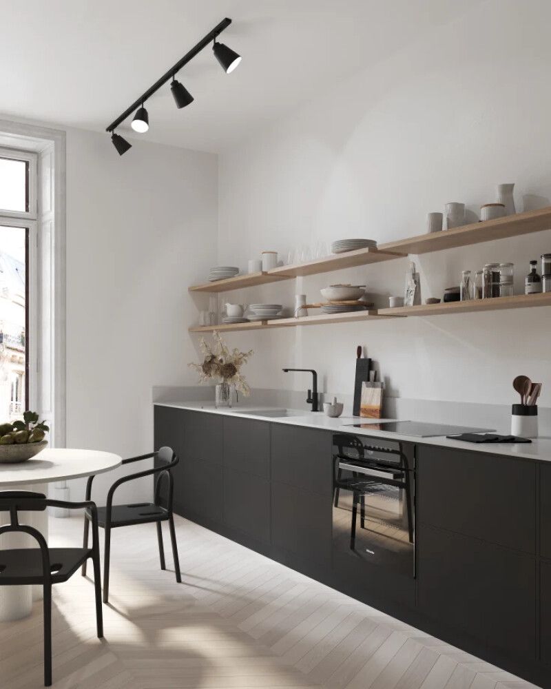 Siini kohtvalgusti Nordlux Link Koniekel must