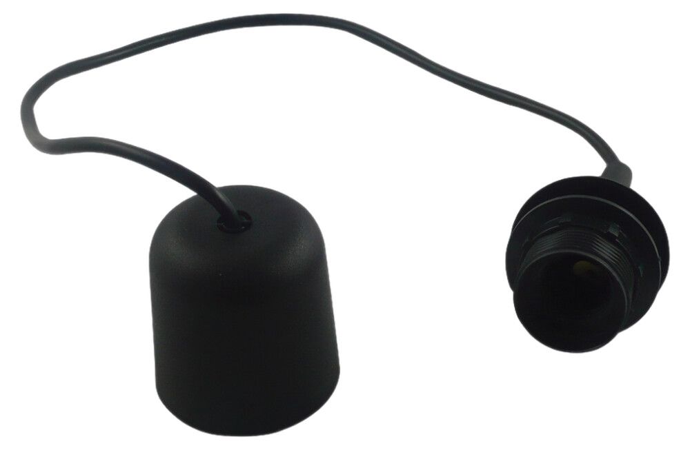 Valgustite riputusjuhe REV Ritter E27 must 70 cm