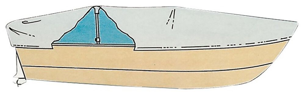 Paadikatte tugijalg Osculati 75/120 cm