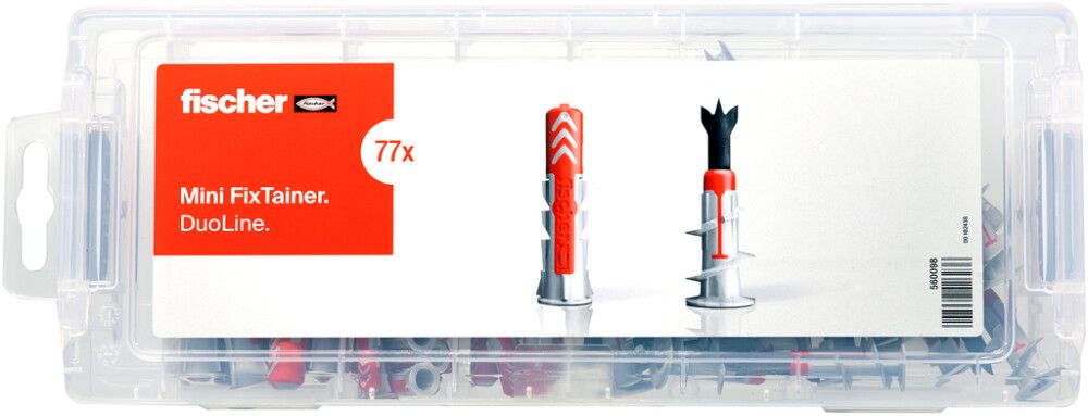 Kinnituste karp Fischer MiniFixTainer Duoline