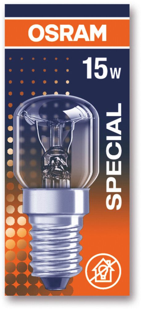 Kodumasina pirn Osram SPECIAL OVEN T CL 15 W 230 V E 14