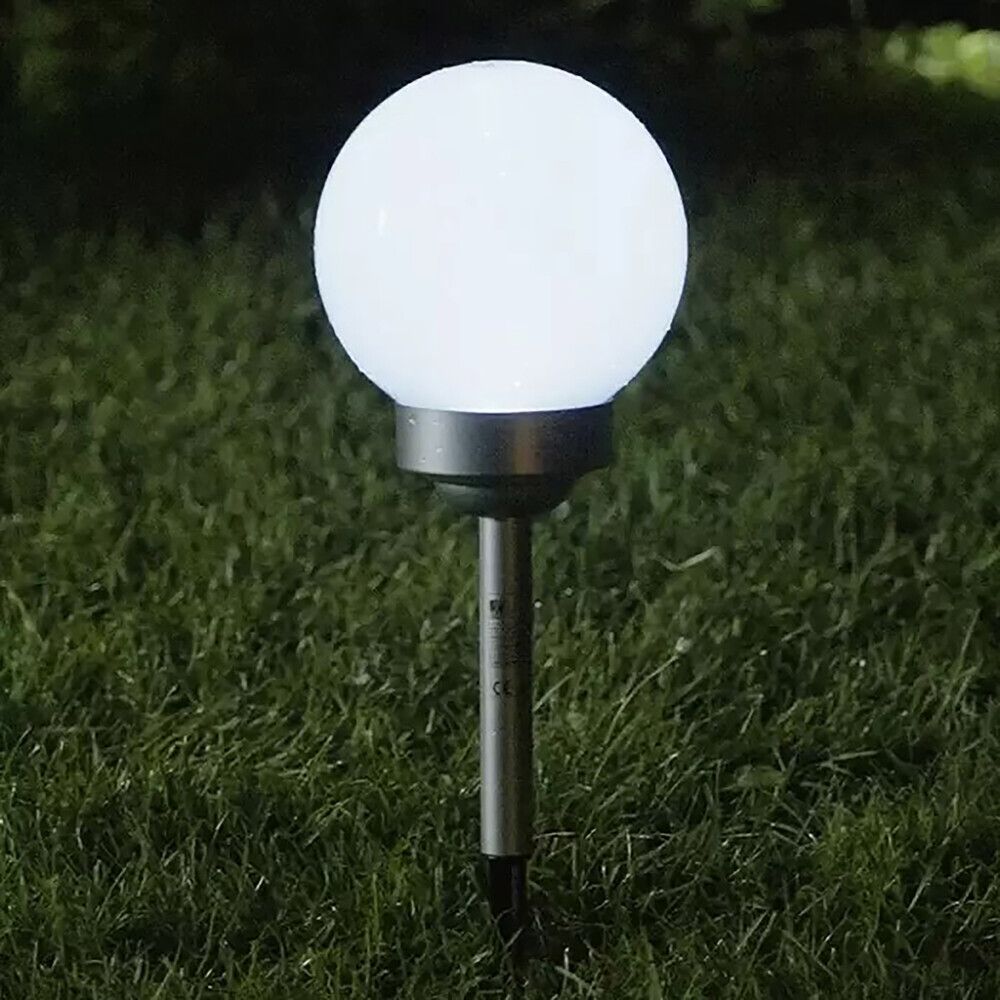 Päikesepatareiga valgusti Bauhaus Pall, Ø 15 cm