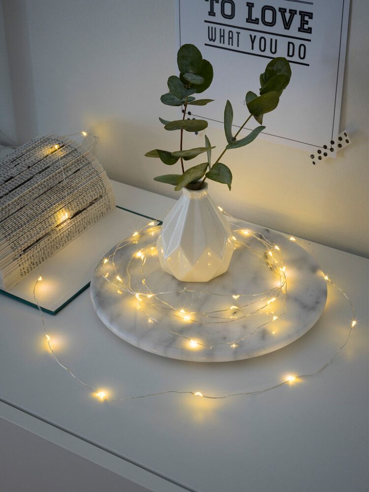 Valgussari Konstsmide Hõbelõng 20-osaline