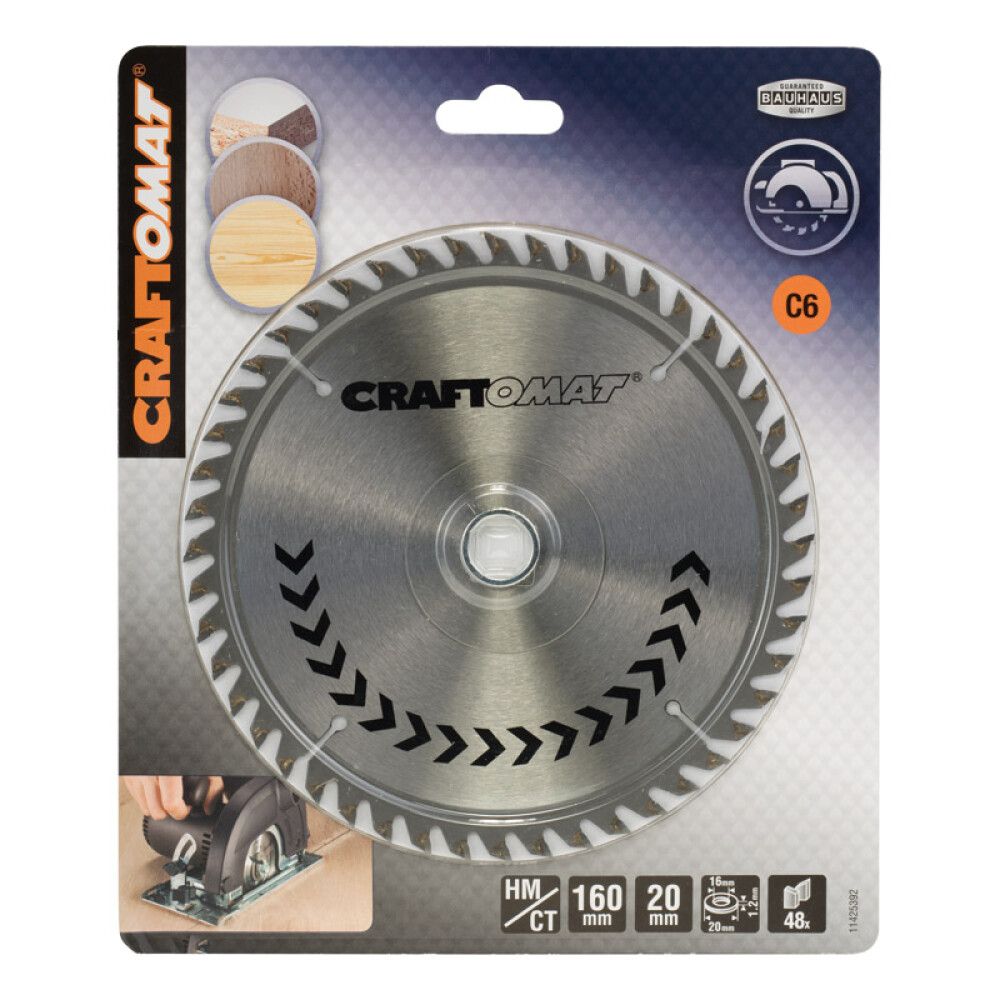 Saeketas Craftomat 160 X 20/16 mm