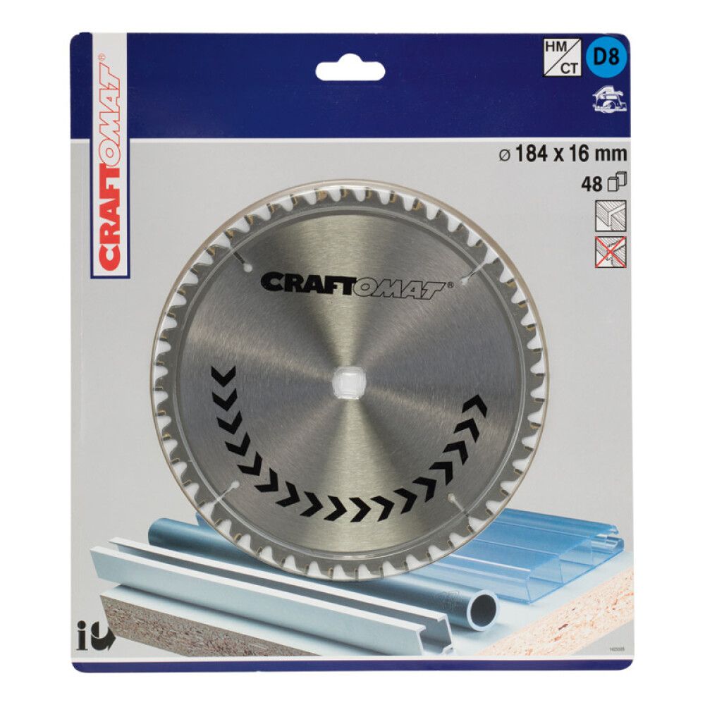 Saeketas Craftomat alu 184 mm