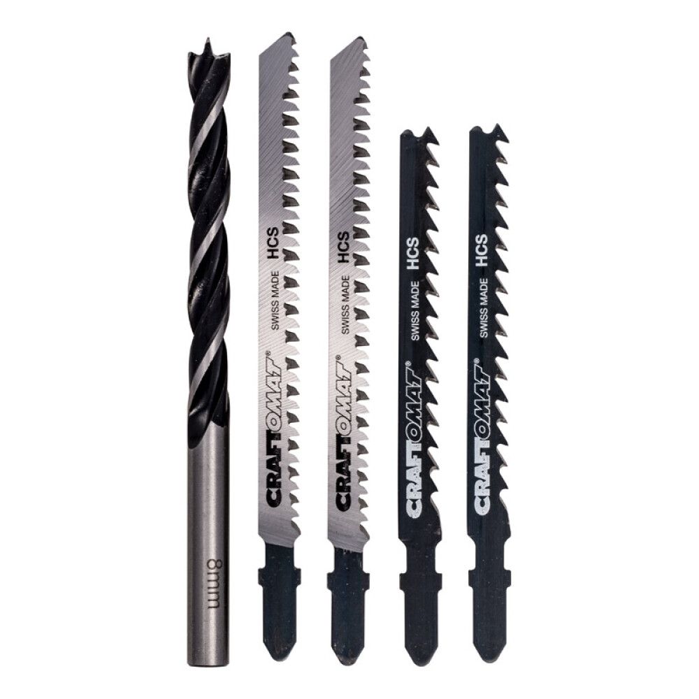 Tikksaeterade komplekt 5 tk