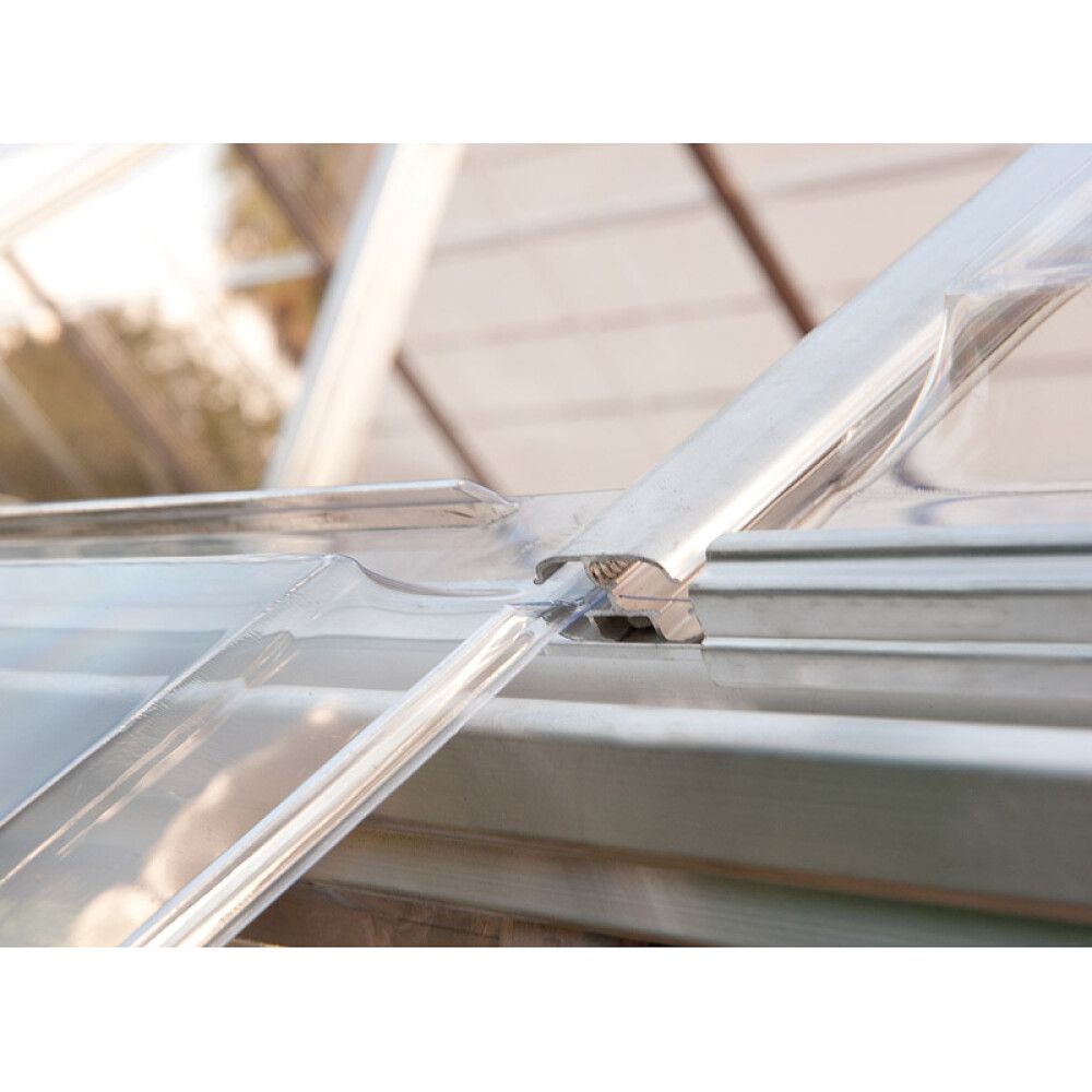 Kasvuhoone Palram-Canopia Harmony 3,4 m², hõbedane