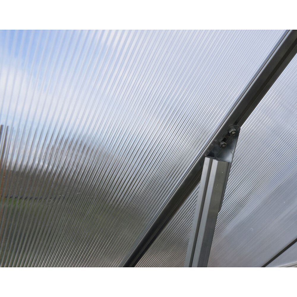 Kasvuhoone Palram-Canopia Mythos 2,3 m², hõbedane