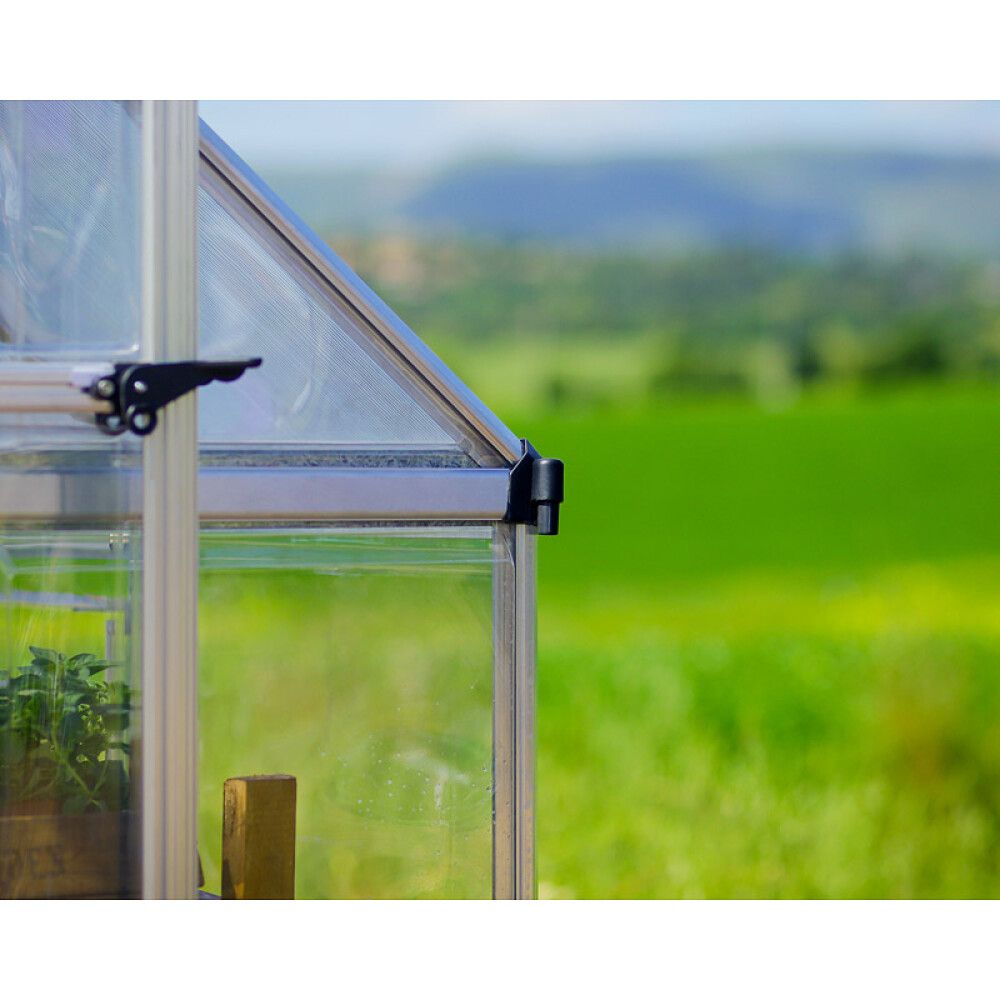 Kasvuhoone Palram-Canopia Balance 10,8 m², hõbedane