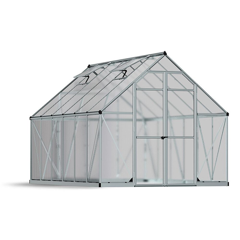 KasvuhoonePalram-Canopia Essence 9 m², hõbedane