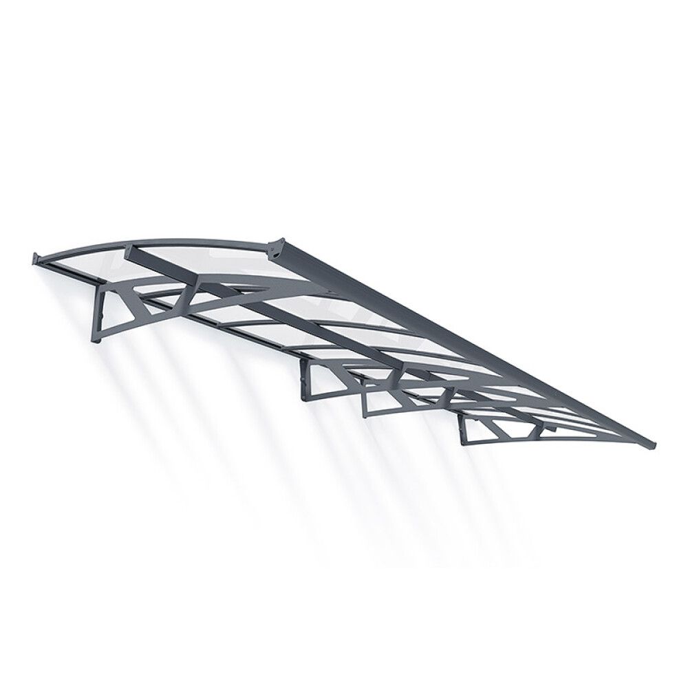 Varikatus Canopia Amsterdam 1,4 x 4,5 m läbipaistev/hall