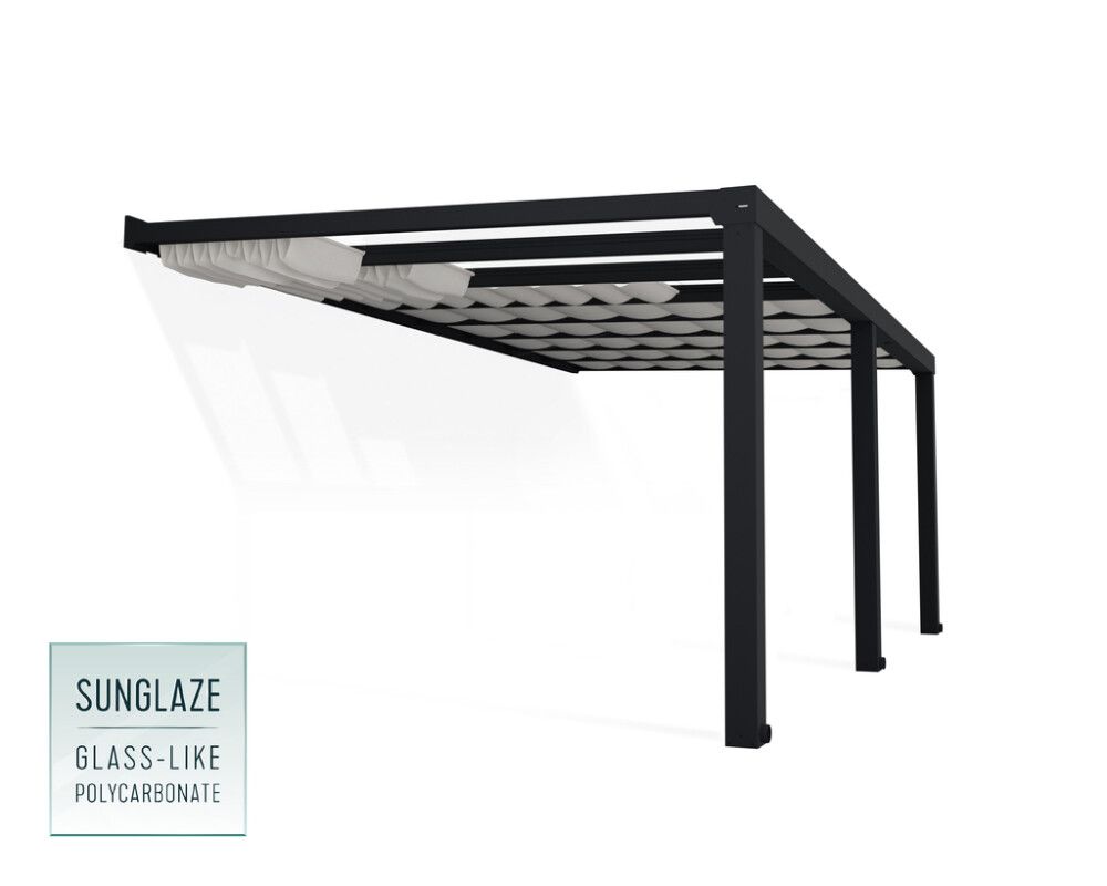 Terrassikatuse päikesevari Canopia Stockholm 515 cm