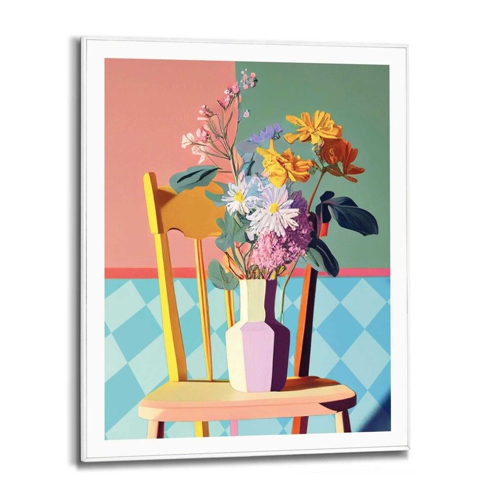 Sisustuspilt Reinders Floral Chair 30 x 40 cm
