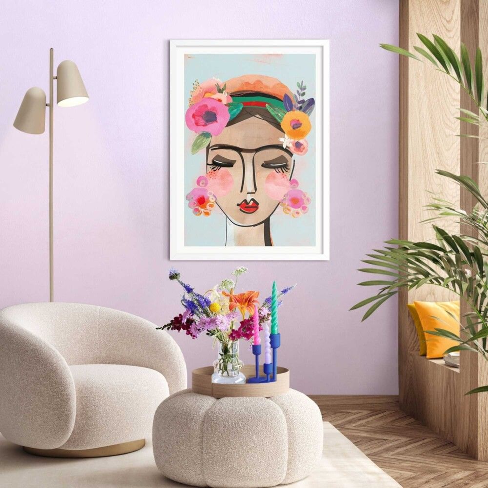 Sisustuspilt Reinders Colourful Face 50 x 70 cm