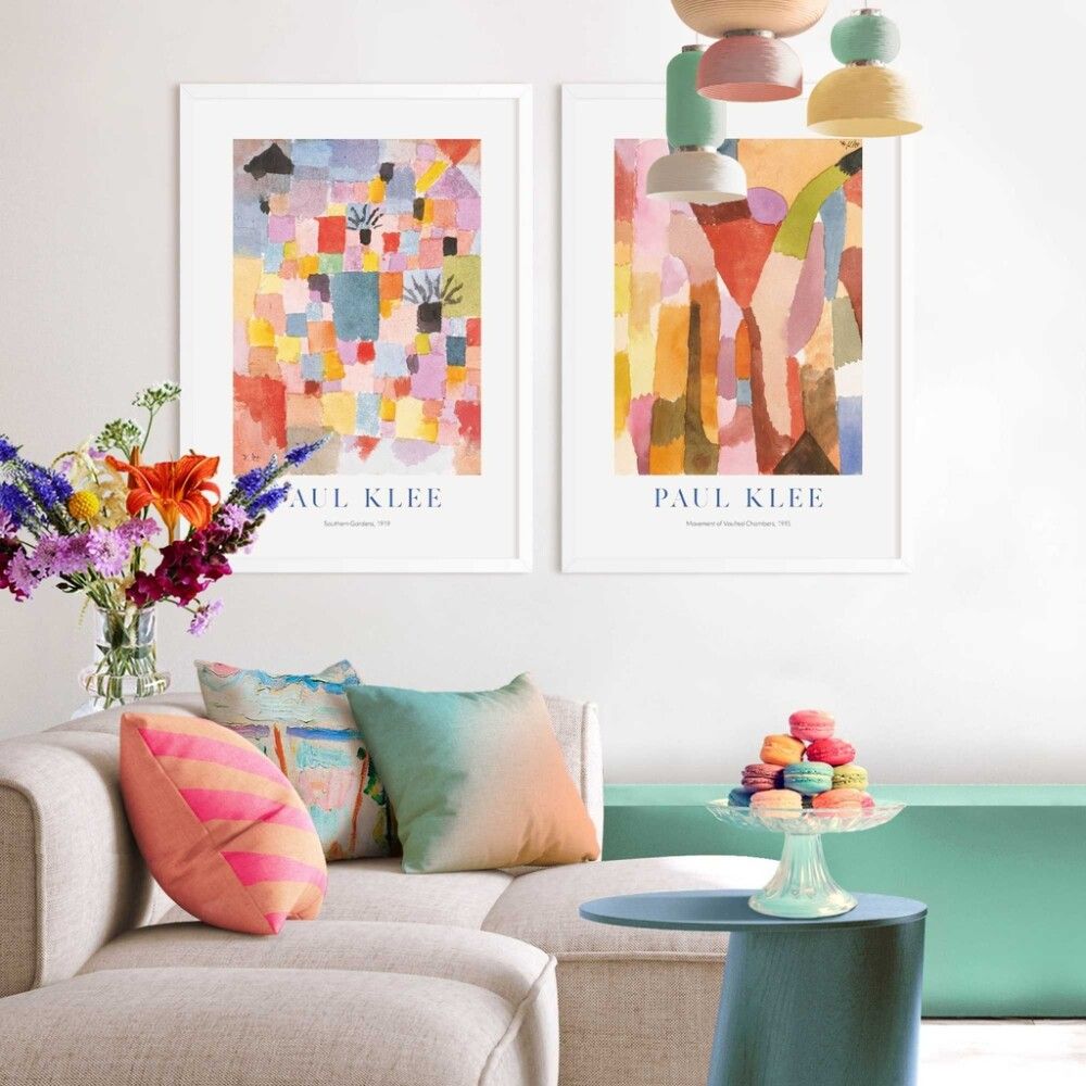 Sisustuspilt Reinders Paul Klee Colours I 50 x 70 cm