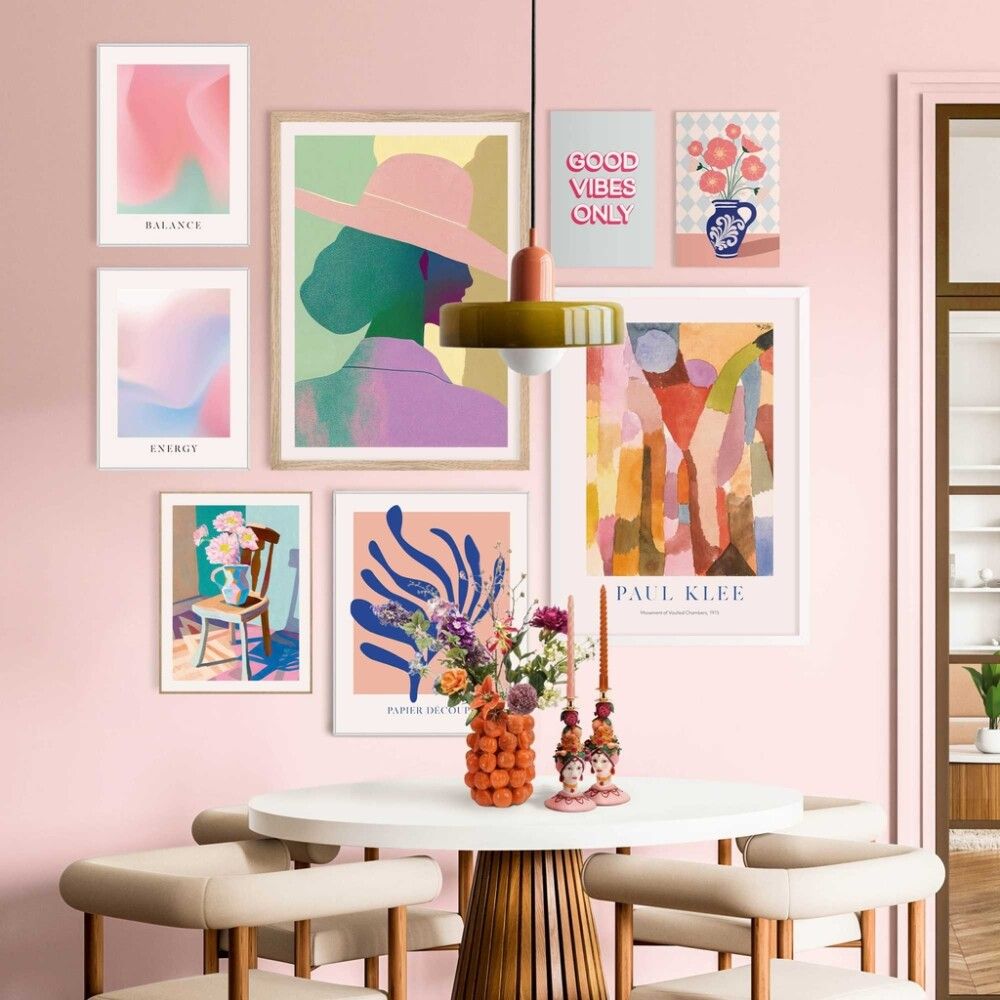 Sisustuspilt Reinders Paul Klee Colours I 50 x 70 cm