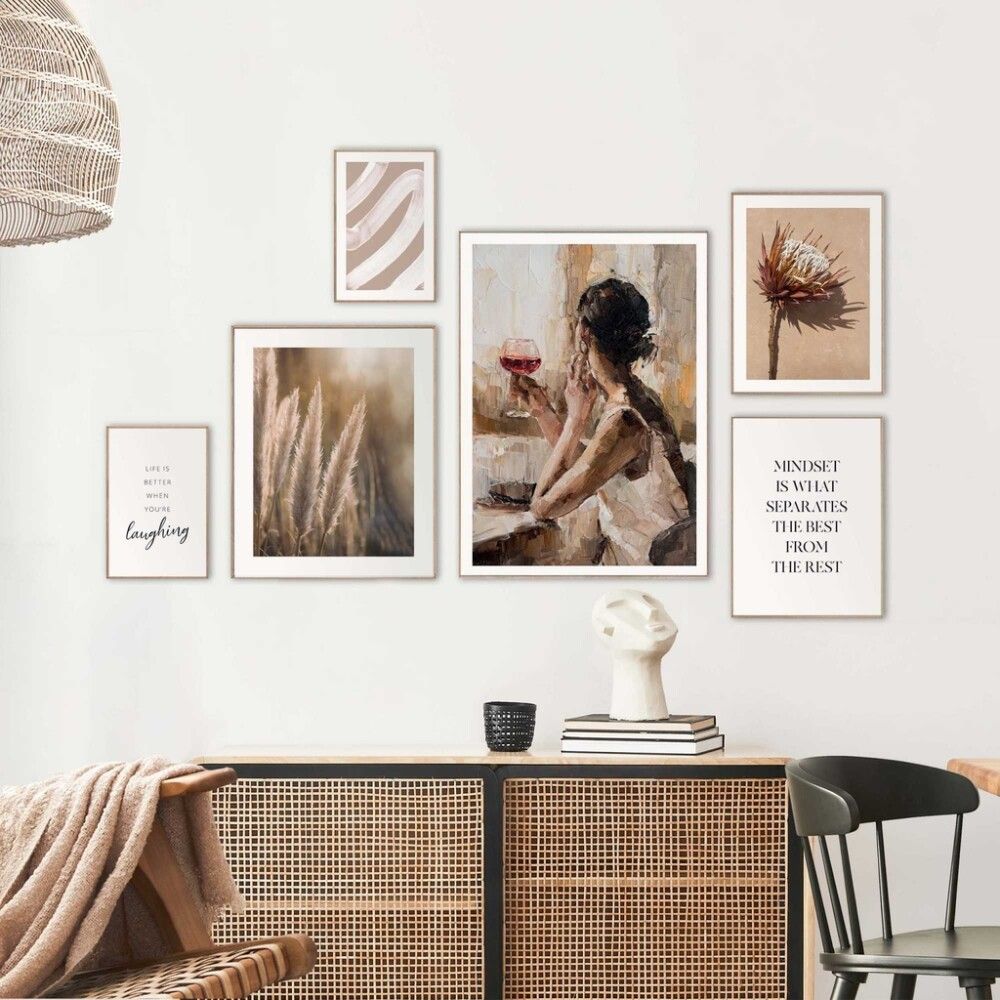 Sisustuspilt Reinders Drinking Wine 50 x 70 cm