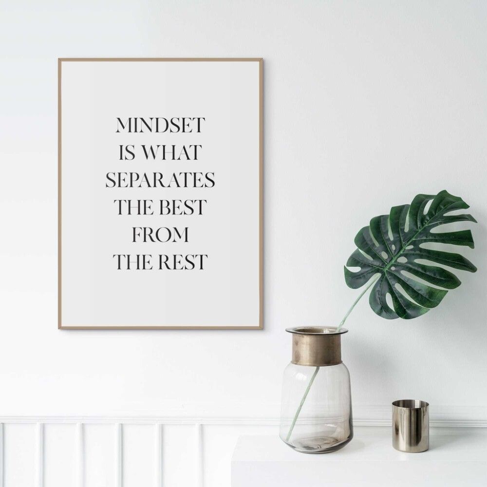 Sisustuspilt Reinders Mindset 30 x 40 cm