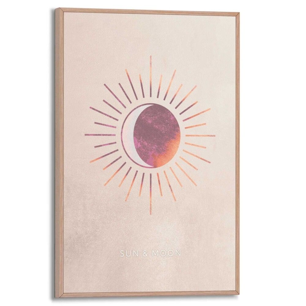 Sisustuspilt Reinders Sun & Moon 20 x 30 cm