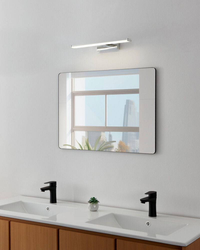 LED-seinavalgusti Eglo Eco Galenzana kroomitud