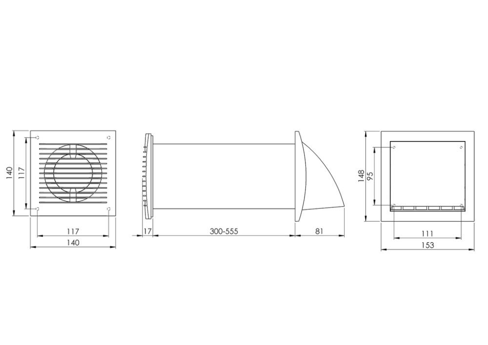 Rekuperaator Europlast E-Extra EER100S