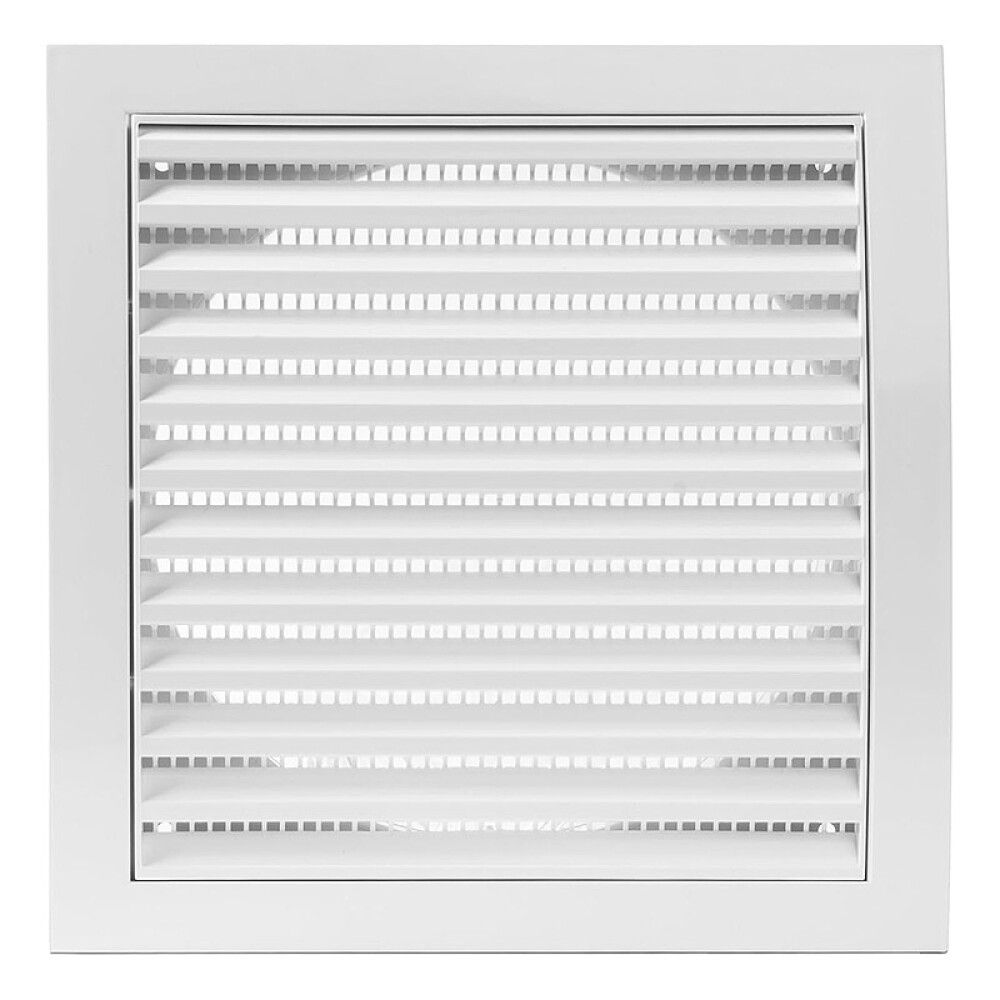 Ventilatsioonirest Europlast 190 x 190 / Ø 125 mm valge
