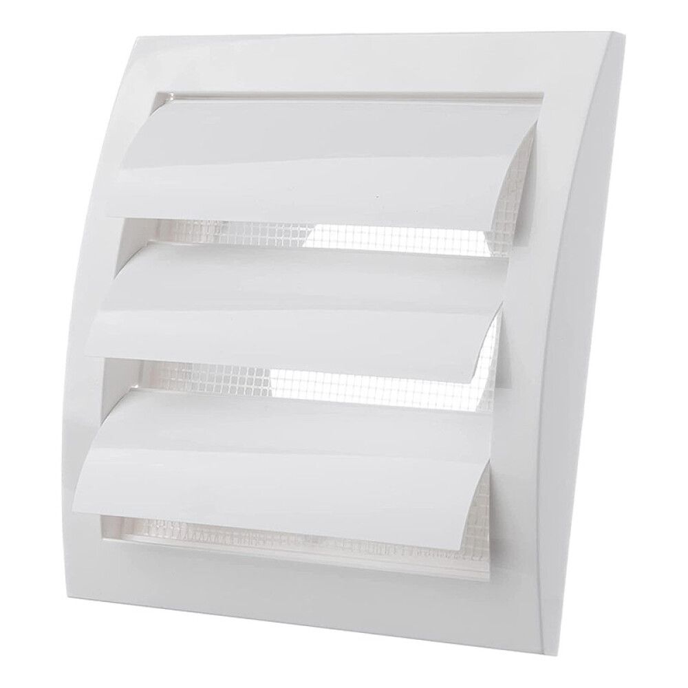 Ventilatsioonirest Europlast valge 150 x 150 mm labadega