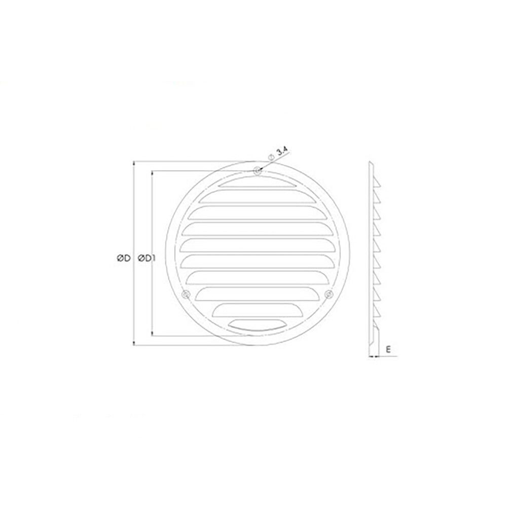 Ventilatsioonirest MR160