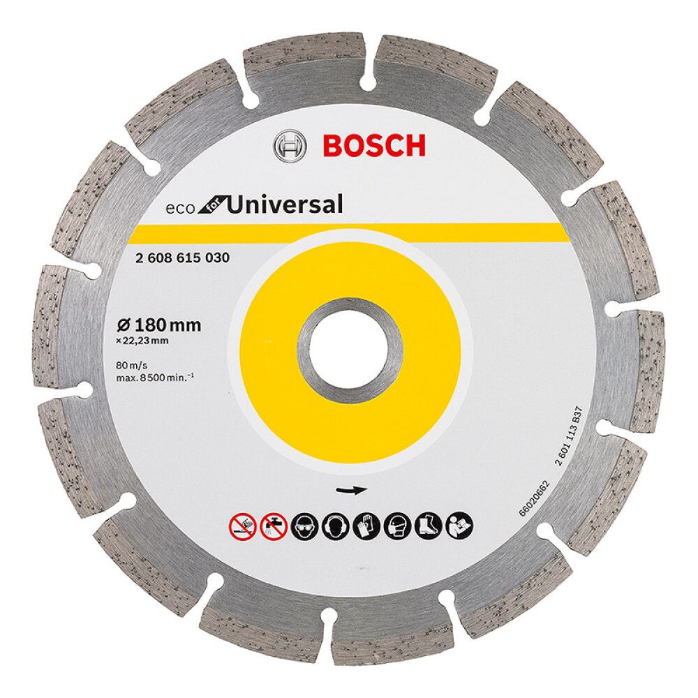 Teemantlõikeketas Bosch Eco universal 180 mm