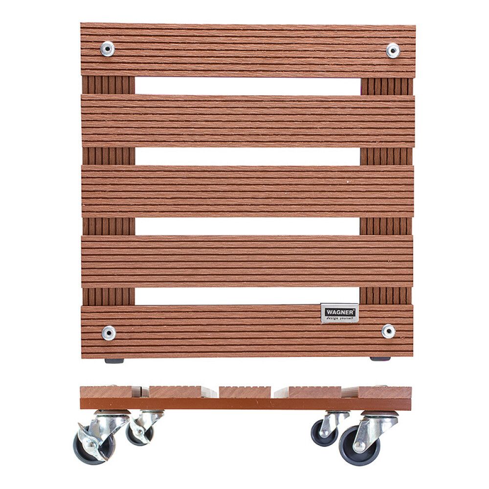 Lillepoti alus WPC 29 x 29 cm, terra