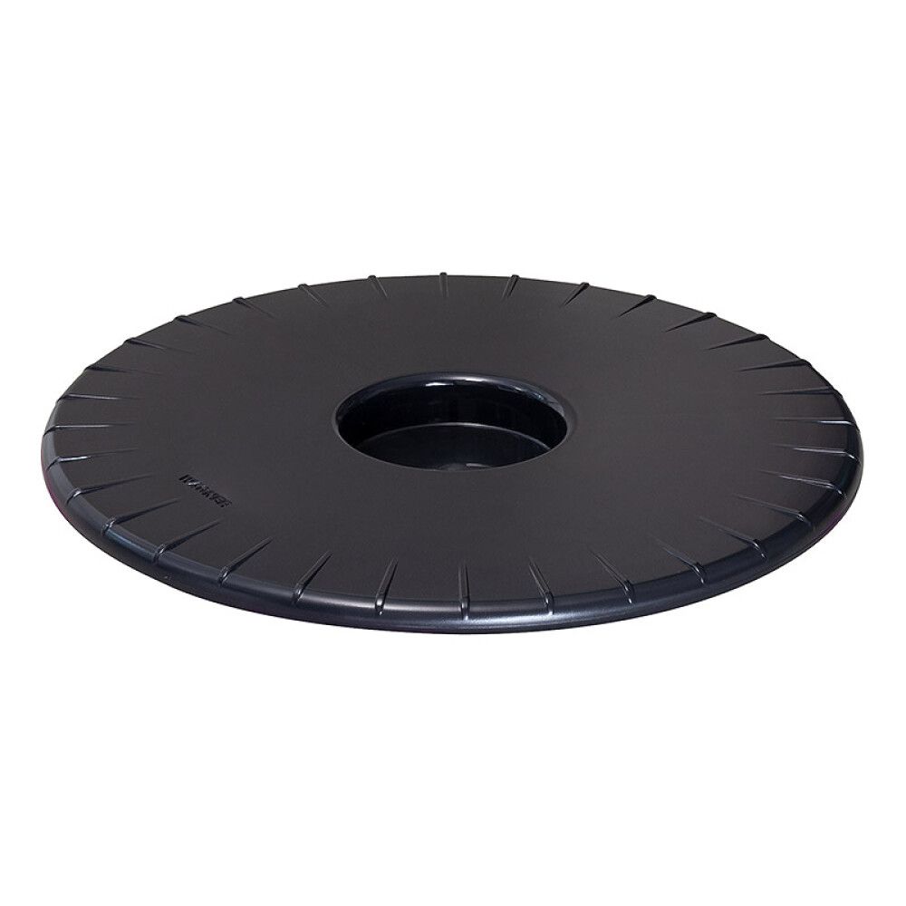 Lillepoti alus 30 cm, must