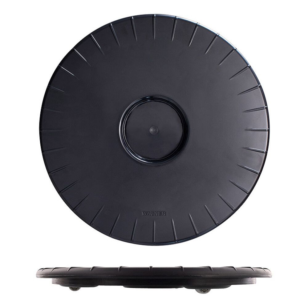 Lillepoti alus 30 cm, must