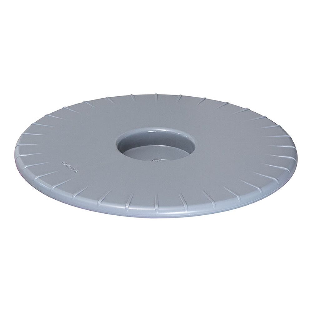 Lillepoti alus Ultraflat 30 cm, hõbedane