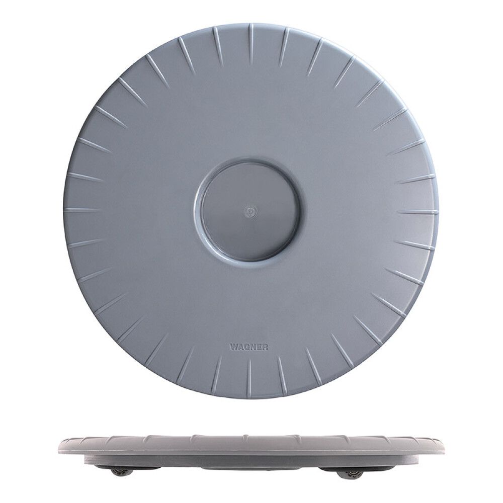 Lillepoti alus Ultraflat 30 cm, hõbedane