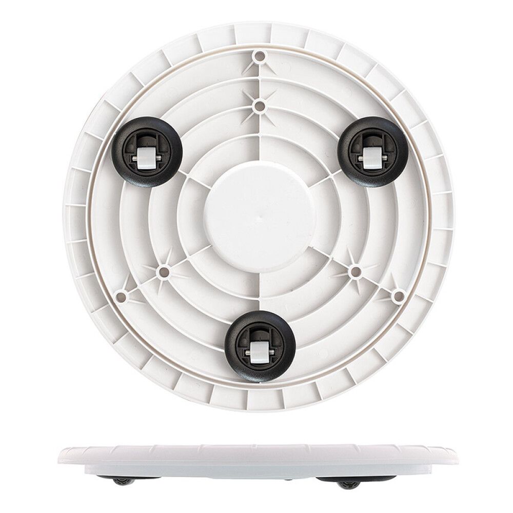 Lillepoti alus Ultraflat 30 cm, valge