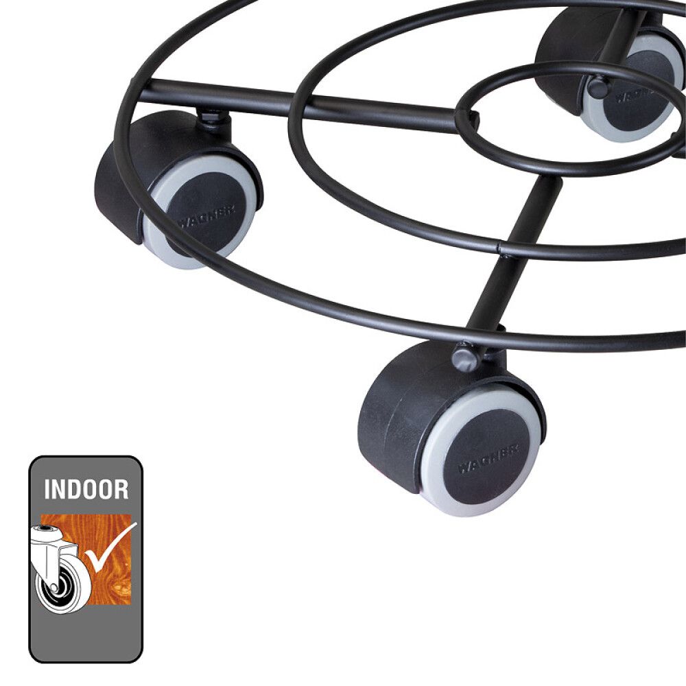 Lilepoti alus Wagner 30 x 30 cm, metall