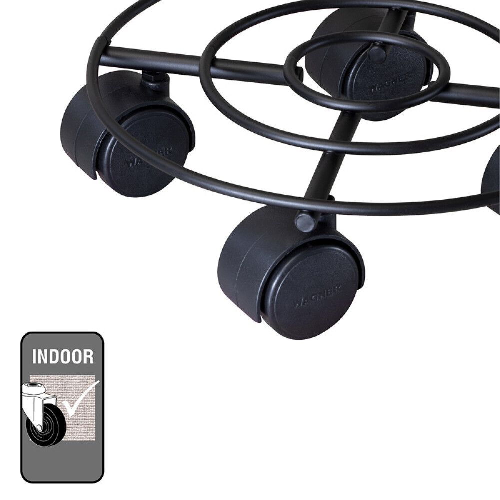 Lillepoti alus Ø 23 cm, metall