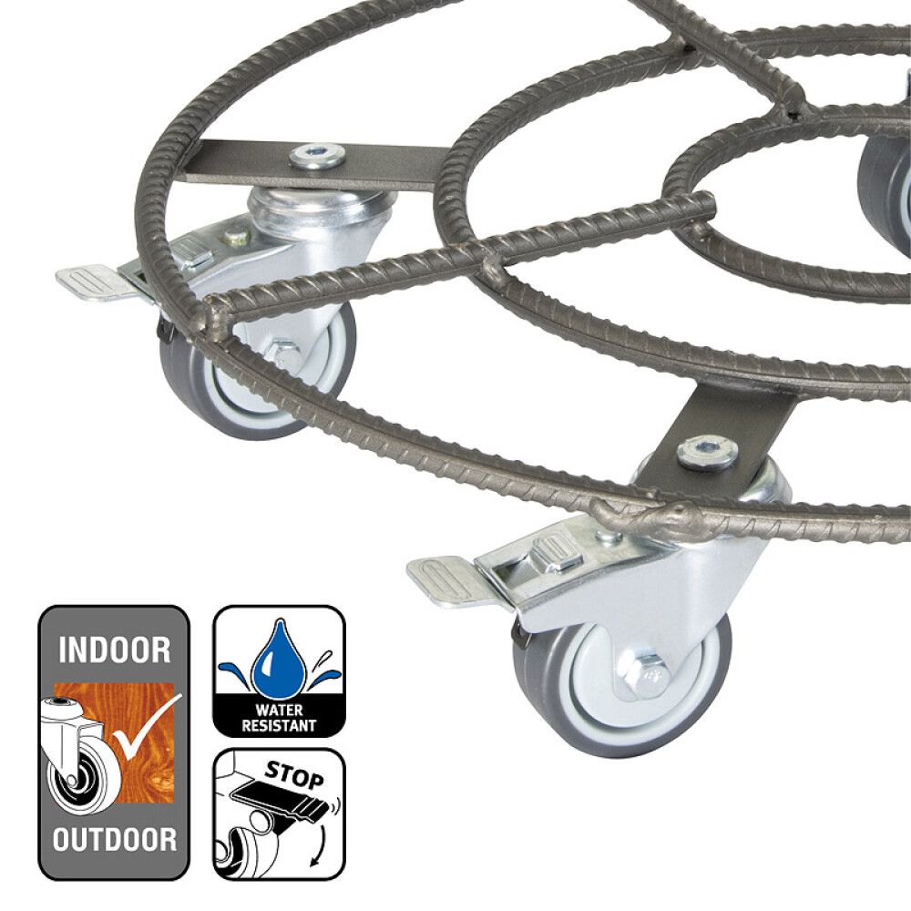 Lillepoti alus 38 cm, terase värvi