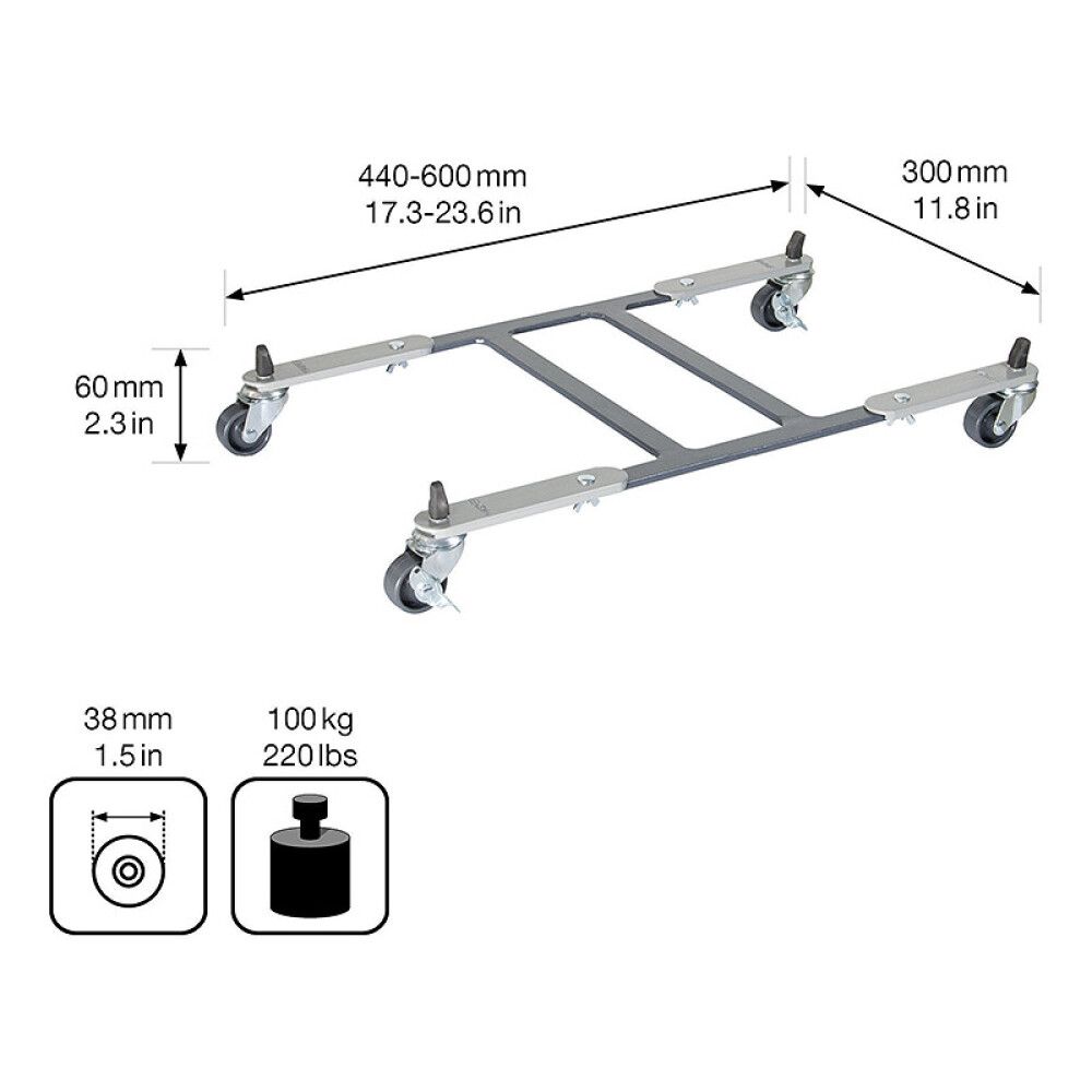Lillepoti alus Suncity 44 x 30 cm
