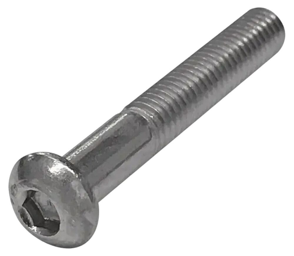 Ovaalpeaga kruvi M4 x 12 mm tsingitud ISO 738