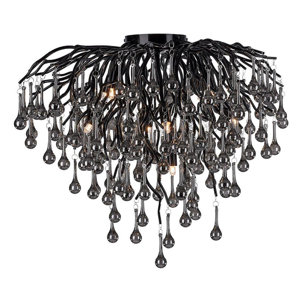 Laevalgusti Paul Neuhaus Icicle Ø 50 cm must