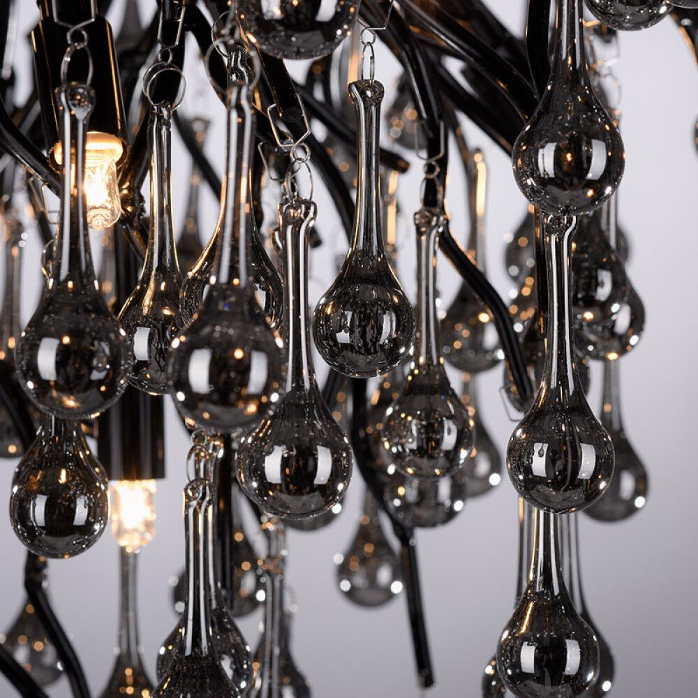 Laevalgusti Paul Neuhaus Icicle Ø 50 cm must