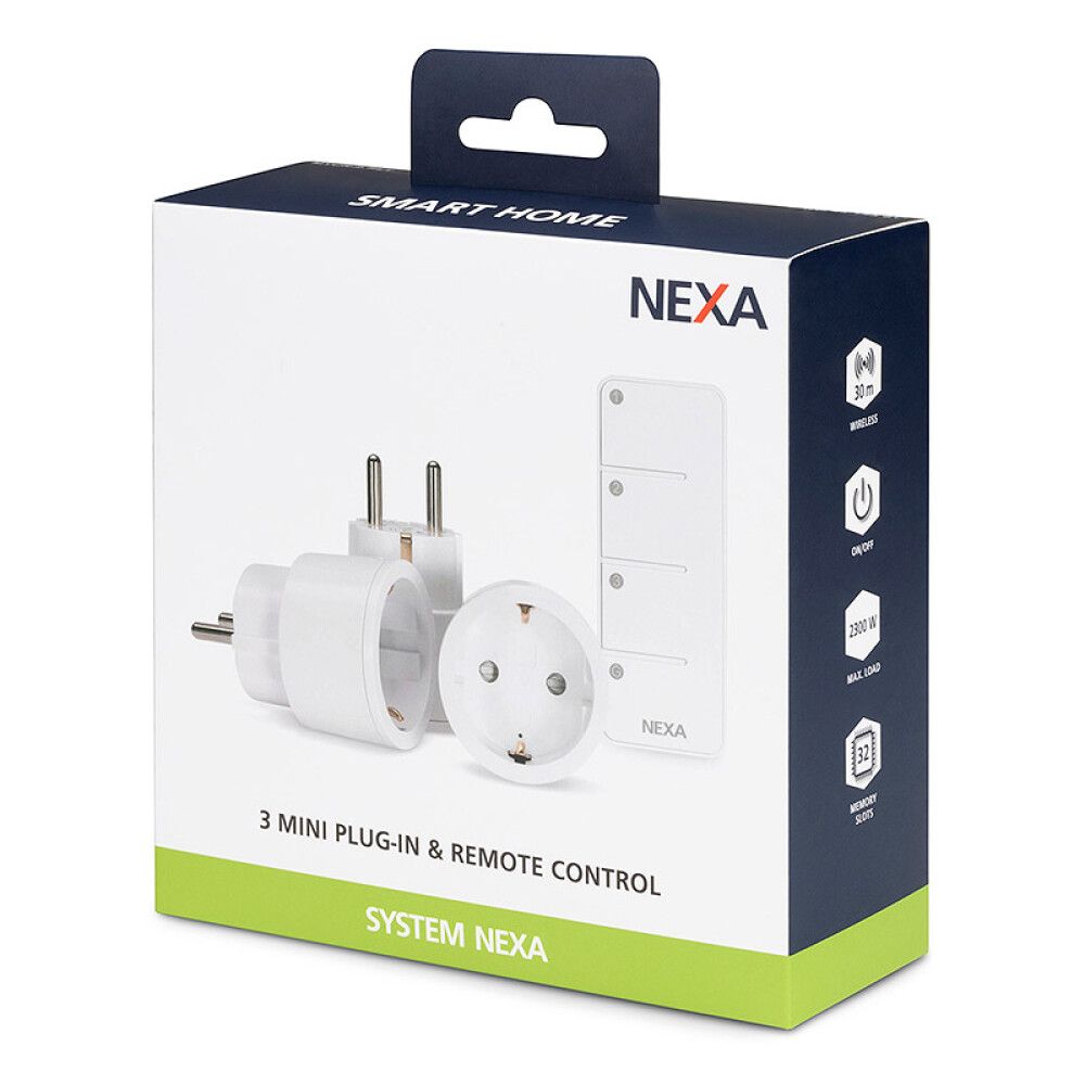 Pistiklüliti isekodeeruv Nexa MYCR-2 Set