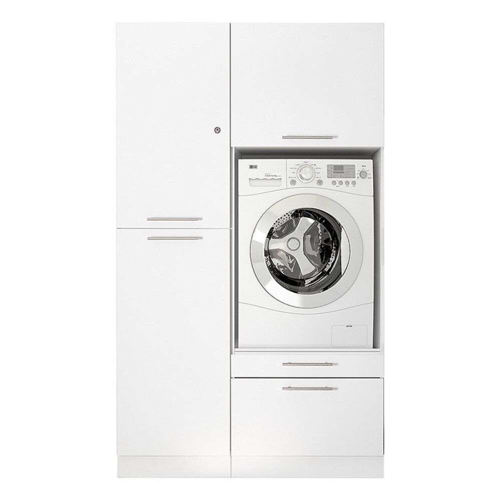 Pesumasina kapp ja kõrge kapp Respekta Clara 200 x 117,4 x 67,6 cm