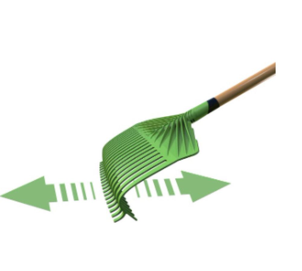 Tõmbe/Lükkereha Innotank Dublex kahesuunaline 40 cm, roheline