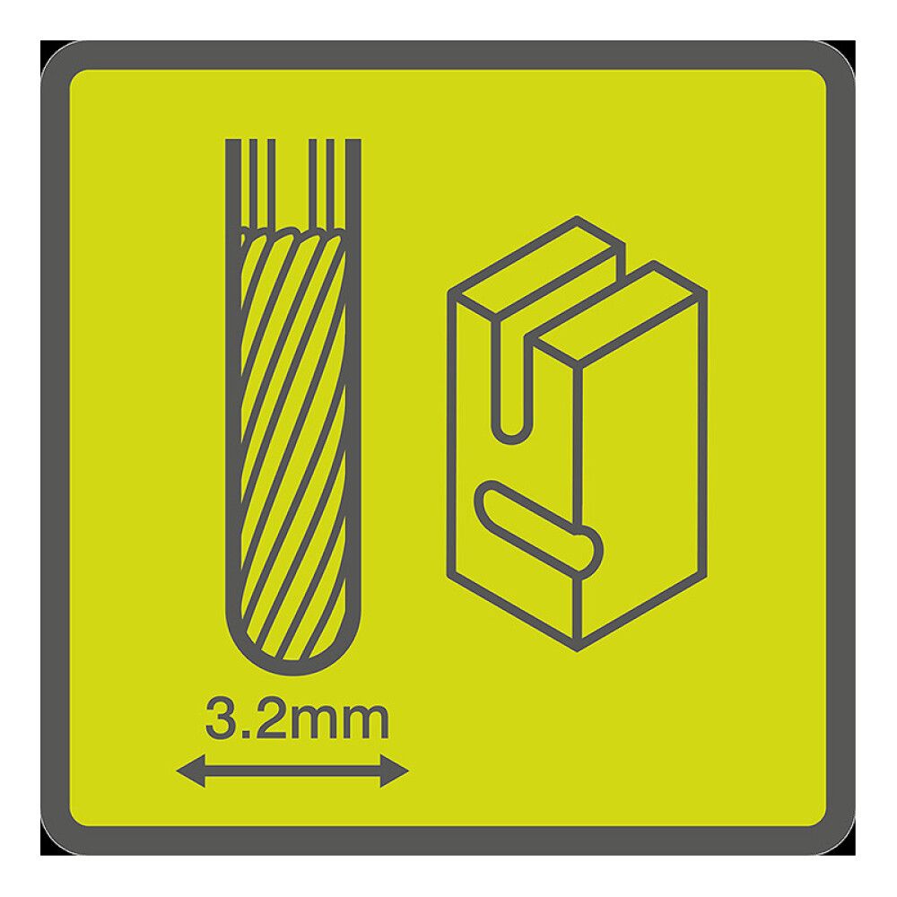 Volframkarbiidtera Ryobi RAR108 odakujuline 3,2 mm